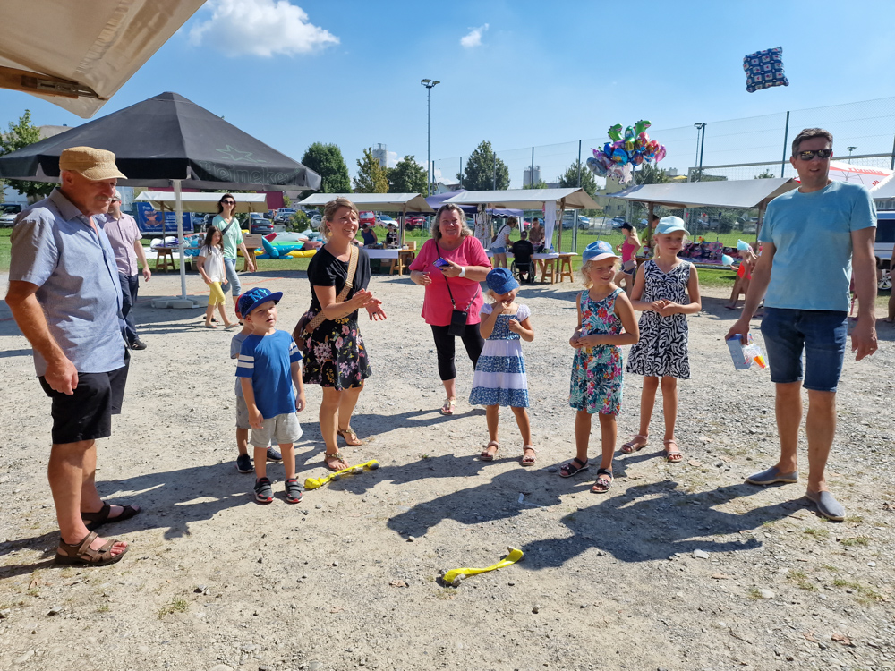 Viel Spass am Stand des Baldegger Dorfvereins